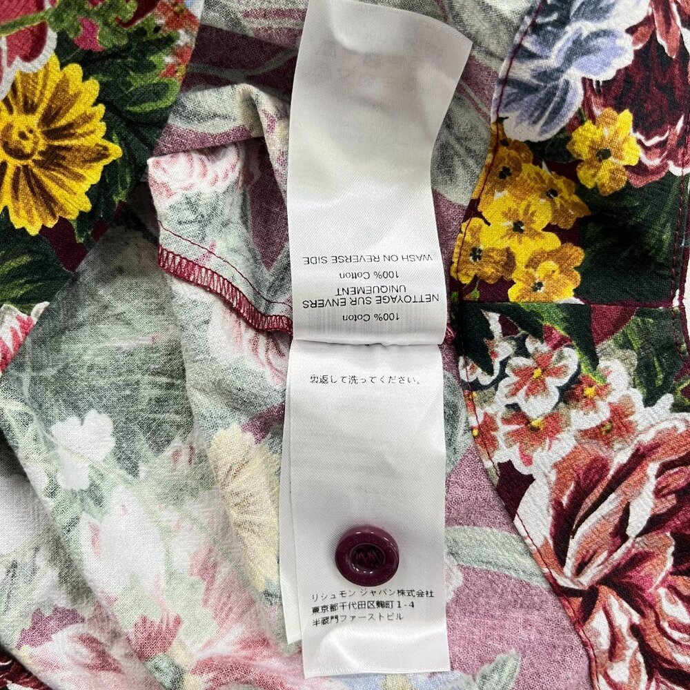 $395 NWOT SEE BY CHLOÉ Floral Print Cotton Top Blouse Size 38 Multicolor - Picture 12 of 14